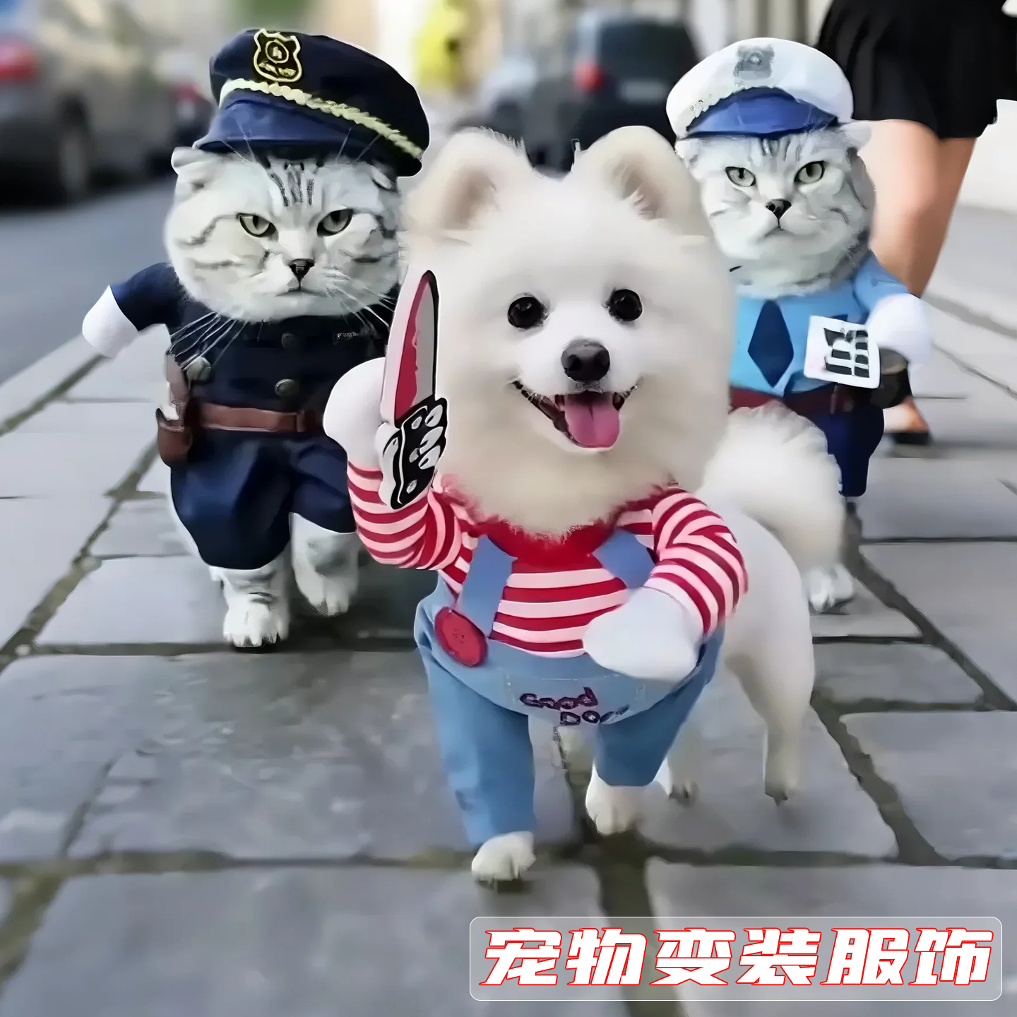 狗狗衣服小型犬搞笑搞怪变身装泰迪猫咪创意衣宠物猫咪服饰