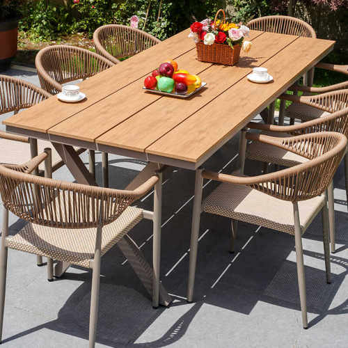 高端室外别墅庭院桌椅组合