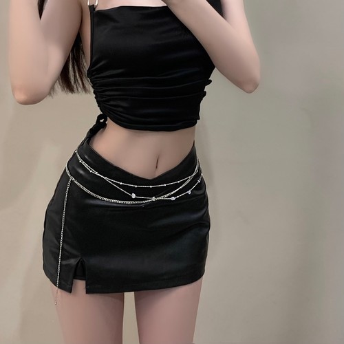 个性百搭细腰带女配饰嘻哈风