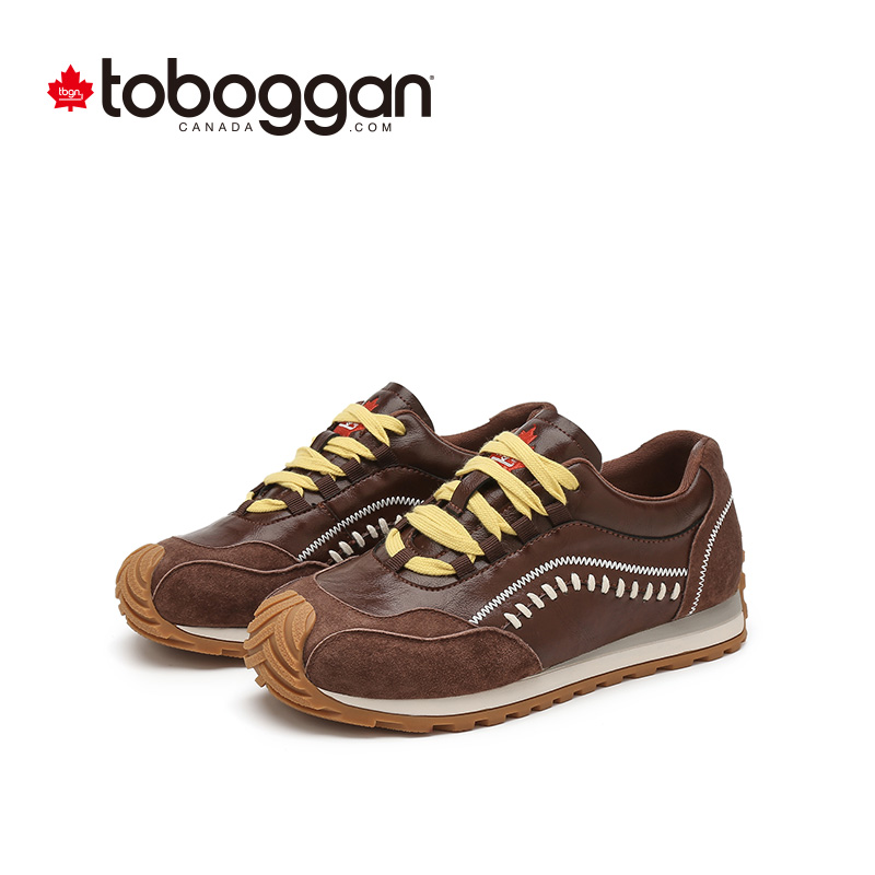 Tobogan厚底休闲阿甘鞋豹纹女鞋