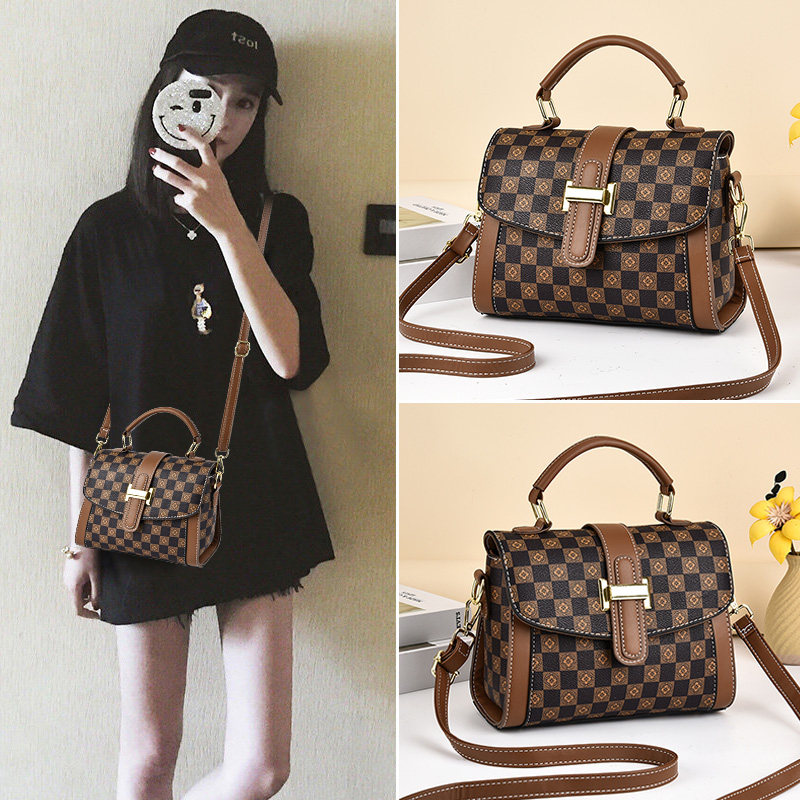 卡丹路麦包包昆仑奴官方旗舰店女包2024新款时尚百搭单肩小方包女