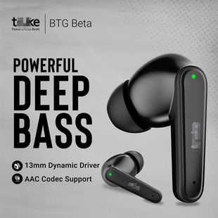 冲客BTG Beta斜入耳式真无线蓝牙耳机5.3HiFi音质长续航跨境出口