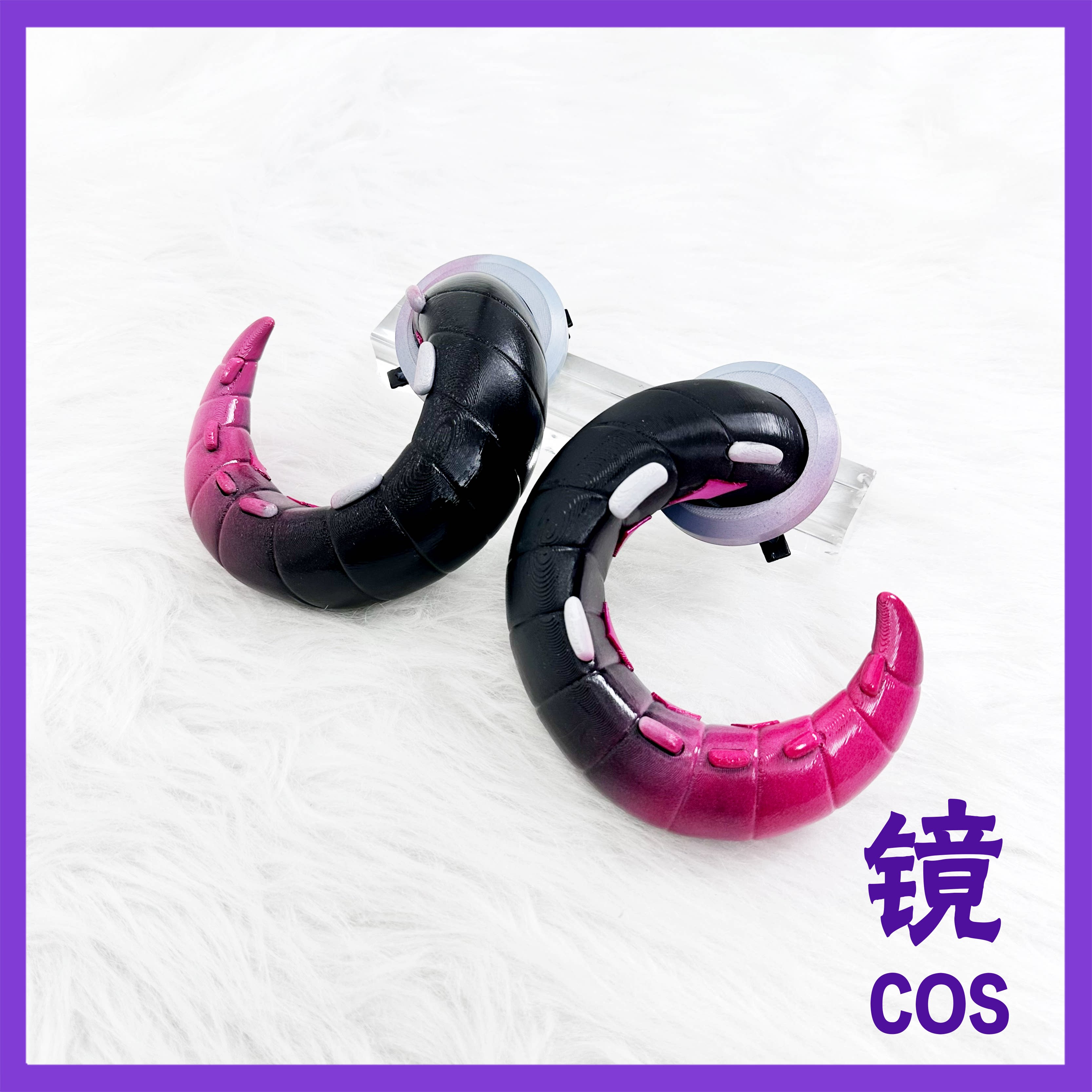 异环伊洛伊cos头角头饰光环道具图片