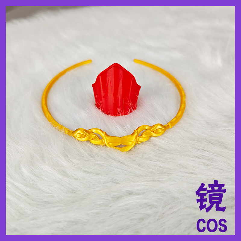 哪吒2鹤童头饰哪吒2之魔童闹海周边鹤童发饰cos发冠道具项圈