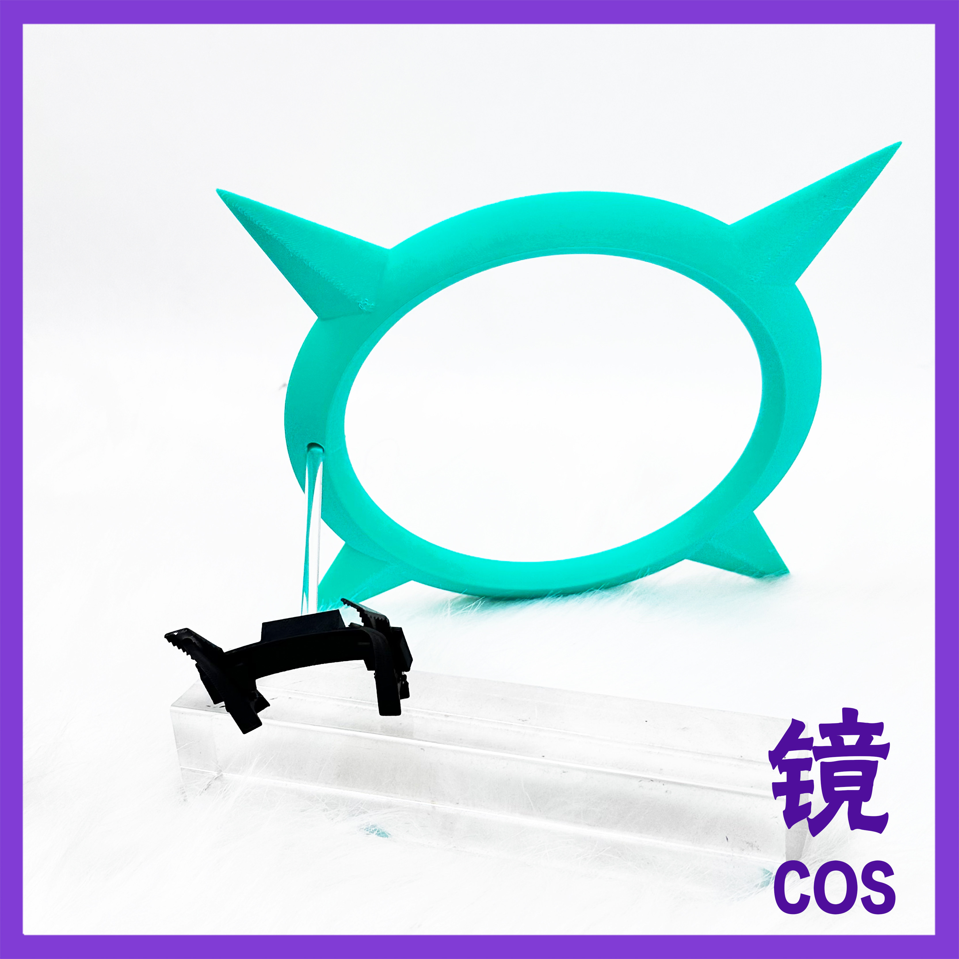 绝区零六道沙莉叶光环cos头饰道具配件发卡南宫羽环妄想天使 现货图片