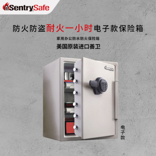 safe防火保险箱小型办公家用保管收纳保险柜 美国进口善卫sentry