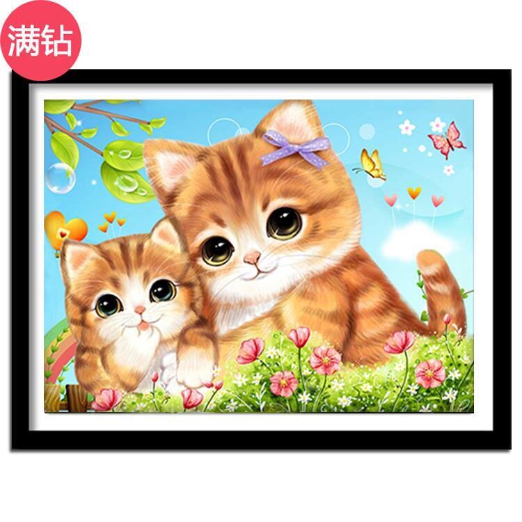 可爱猫咪卡通动物萌宠客厅卧室