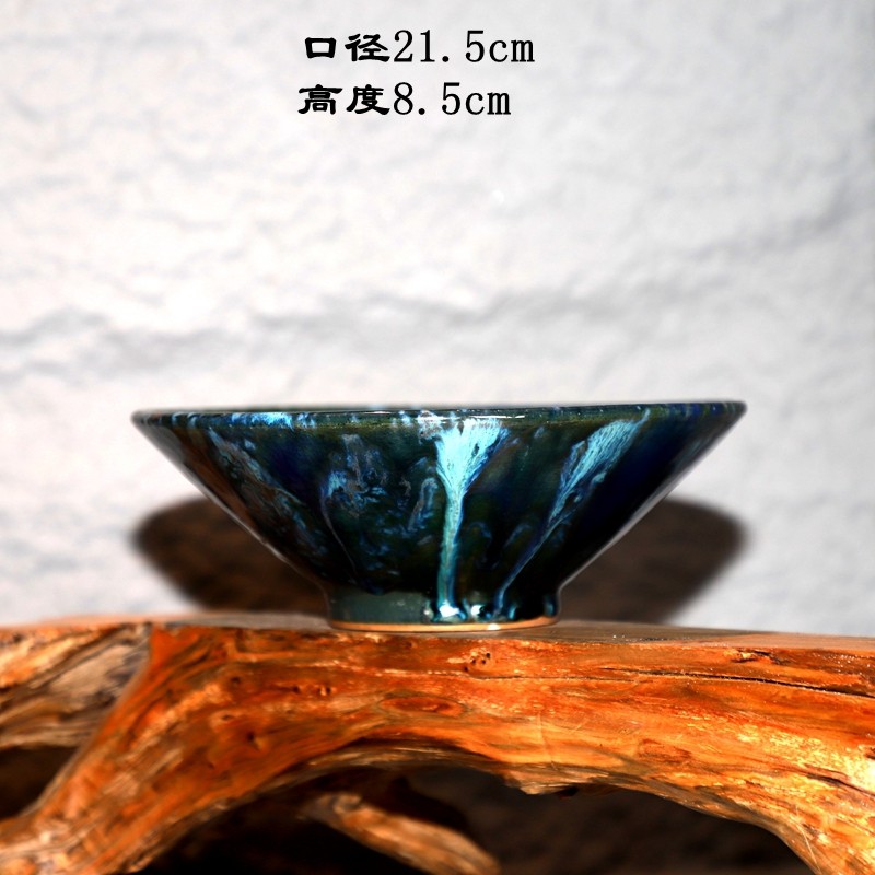 浩杰特制陶瓷9寸斗笠碗