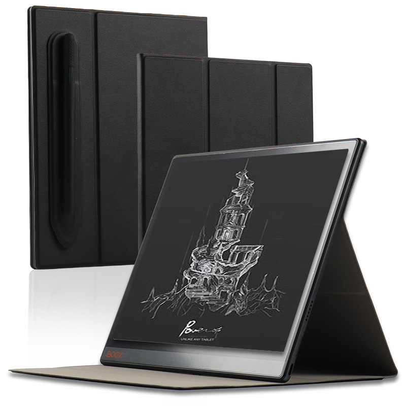 喜门红 适用文石BOOX Note X3三折磁吸保护套10.3英寸阅读器平板电纸书支架笔槽休眠皮套NoteX3电子书轻薄壳