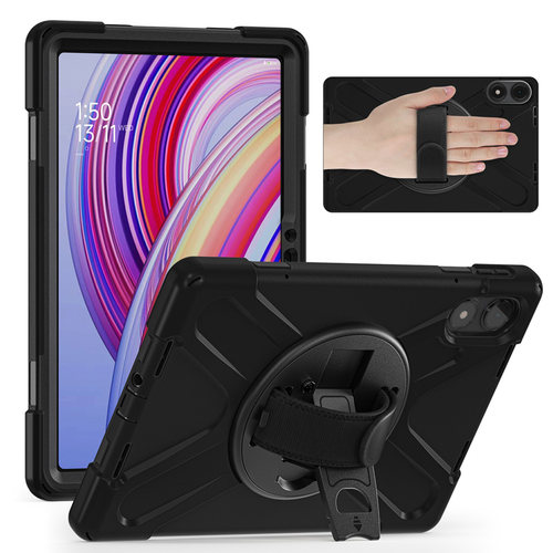 适用于小米REDMI Pad 2 Pro保护套红米Pad Pro平板电脑12.1英寸全包防摔商务户外带支架横竖支撑硅胶软胶硬壳