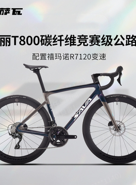 萨瓦SAVA油压碟刹竞赛级自行车超轻竞速赛车鹰眼SLR7碳纤维公路车