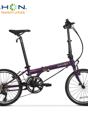 DAHON大行P18折叠自行车20寸18速KAC083铬钼钢S18公路折叠车V刹