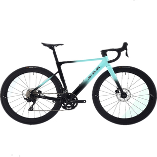 SAVA EX7-S铝合金公路车碳轮油压碟刹24速弯把公路自行车萨瓦EX7S