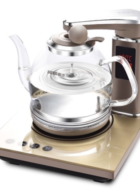 Seko/新功N68带遥控全自动上水电热水壶玻璃烧水壶电茶炉煮茶器