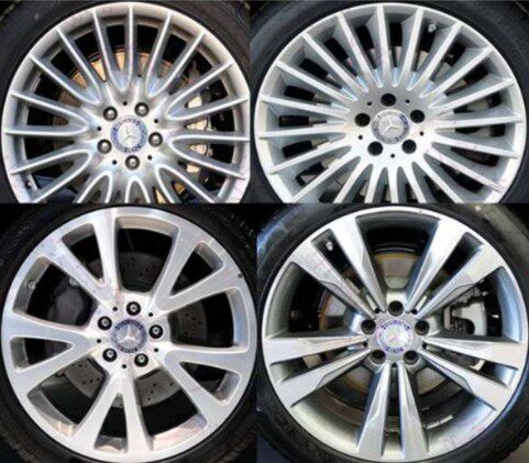 奔驰221 S320 S350 S400 S500 S600原厂锻造19寸轮毂 拆车轮毂