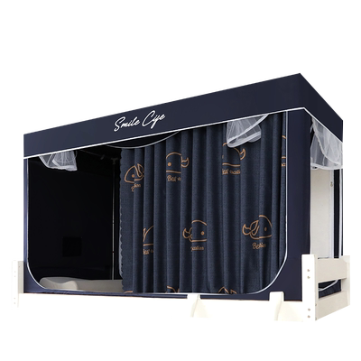 单人床床帘蚊帐一体式大学生