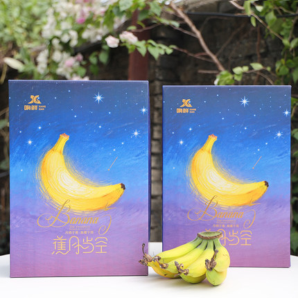 【已下架】香甜好吃！寻味山河响鲜海南佳丽香蕉新鲜采摘水果礼盒