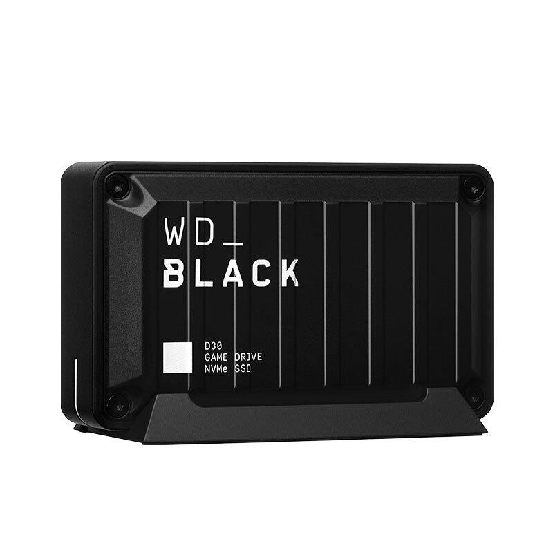 西部数据WD_BLACK™ D30 高速游戏外接移动固态硬盘500GB 1TB 2TB