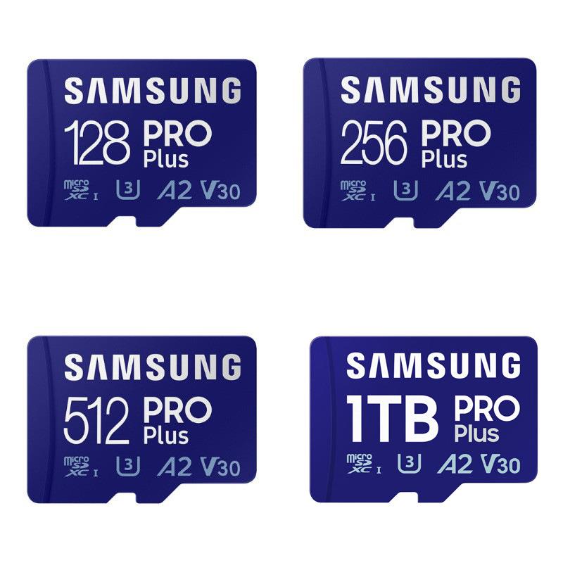三.星TF卡128G 256G 512G 1T U3 A2 V30 无人机运动相机高速存储