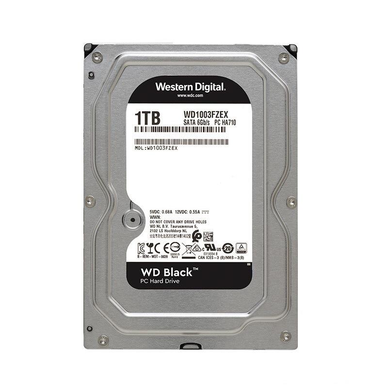 西部数据(WD) 黑盘 1TB 2TB 4TB 6TB 8TB 10TB 台式游戏硬盘