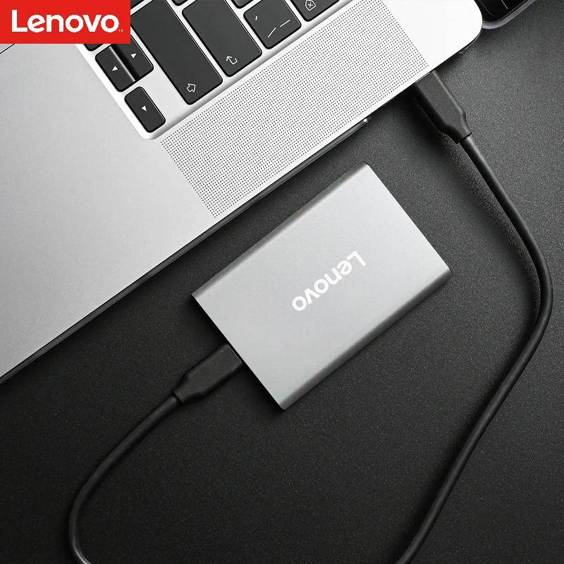 联.想移动固态硬盘ZX74t便携外接2tb大容量手机电脑1t两用高速传