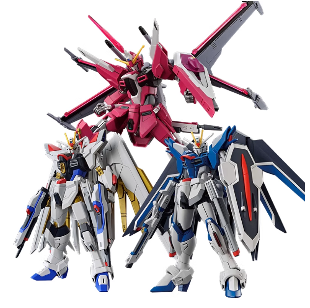 现货万代高达拼装模型