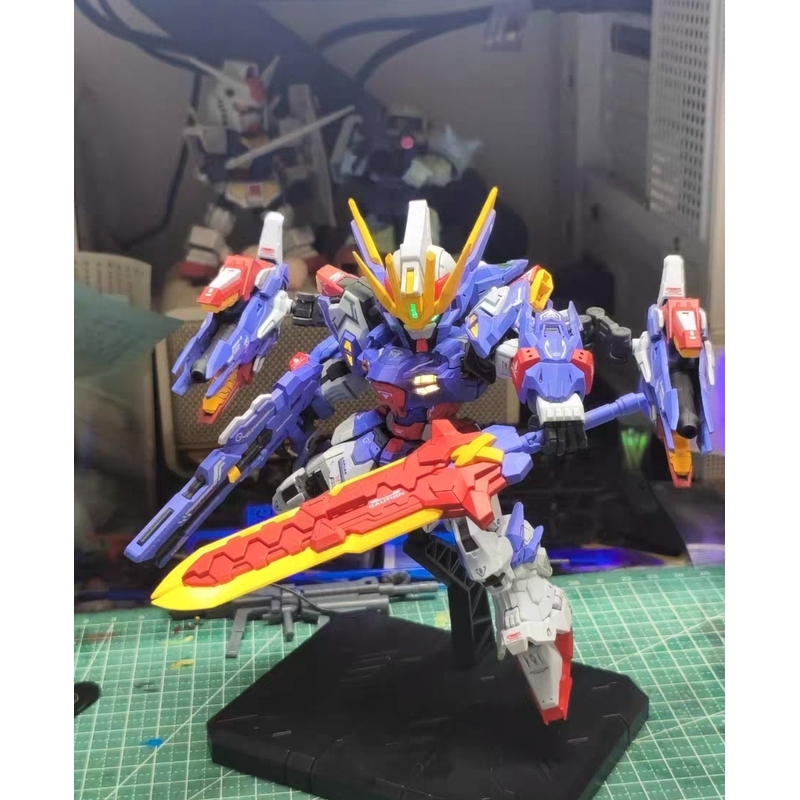 藏道模型 SD版天未 CD-TGM01 合金骨架+塑料拼装模型  金属色代工