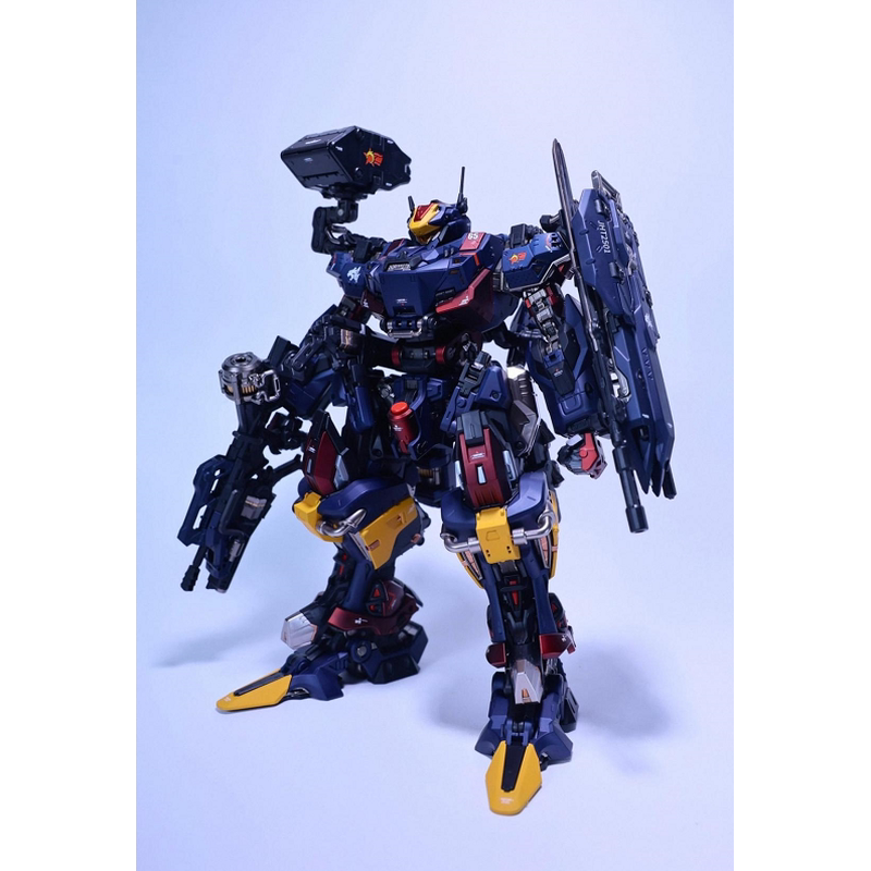 代工 摩动核戟虎突击型 特种兵配色 赤热五星国创拼装可动模型图片