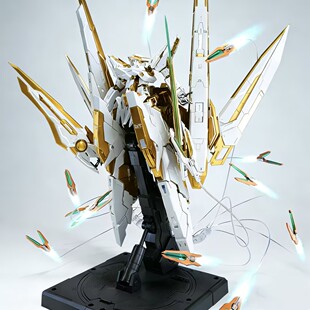 现货带特典 铁创星渊 日耀版白金天使配色 合金骨架机甲拼装模型