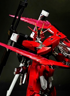 代工万代改色 红黑 巨剑脉冲 MG 1/100 重剑 剑装 高达 模型