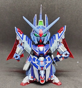 万代 SDW BB战士 SD高达世界群英集 凯撒 传说高达 拼装 重涂上色