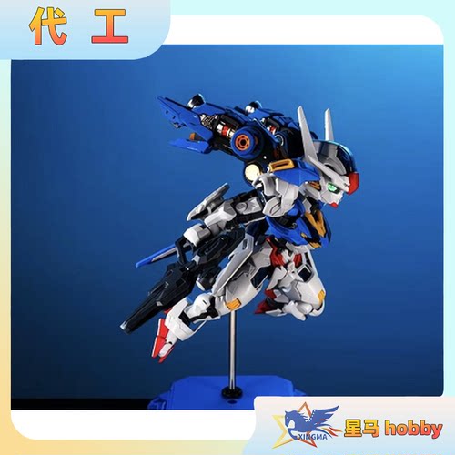 代工喷涂阿努比斯 EX043 MGSD风灵 Q版模型通用高机动背包改件