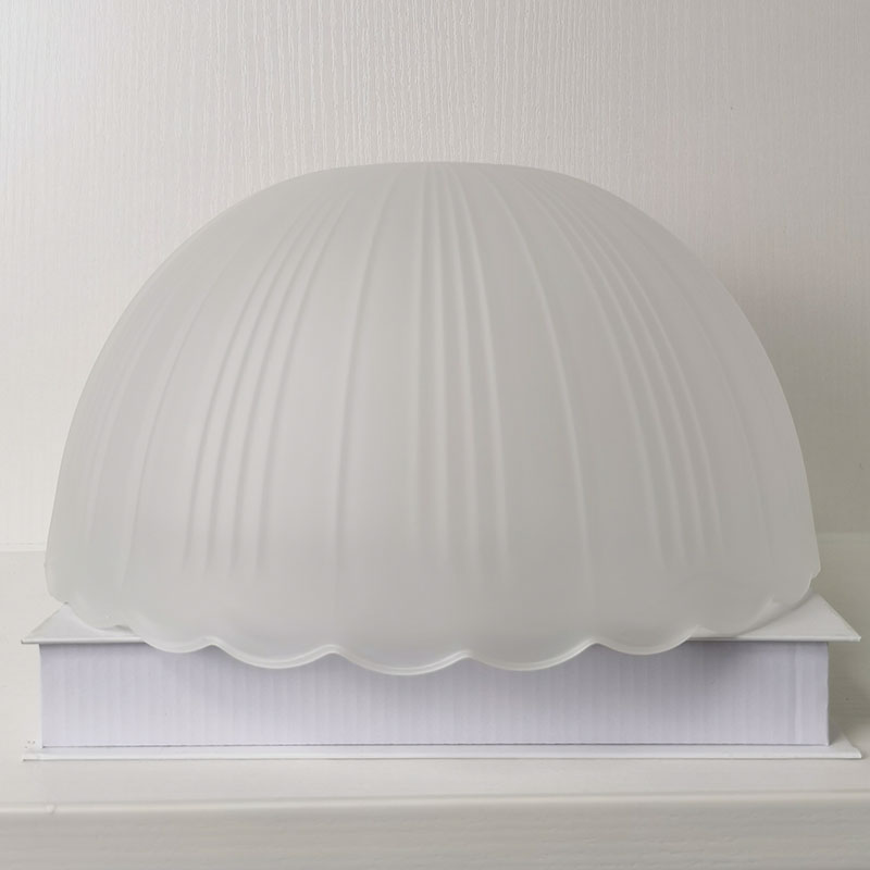 台灯玻璃灯罩加厚现代简约半圆