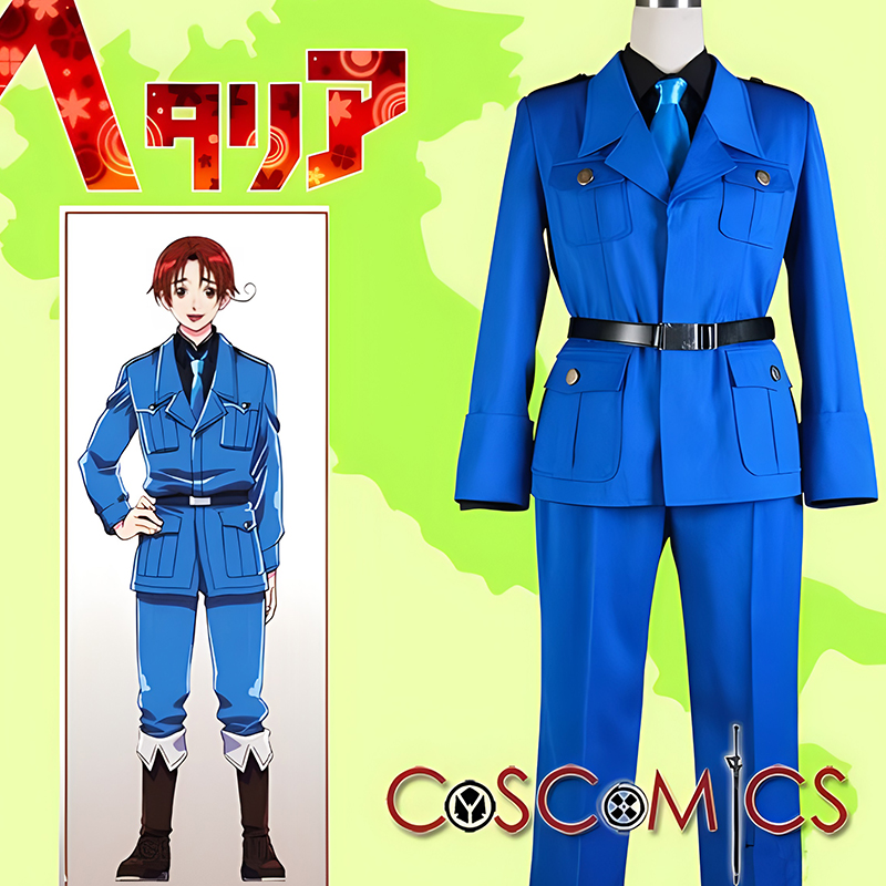 APH cosplay服装/黑塔利亚/天然废柴意呆利/北意大利