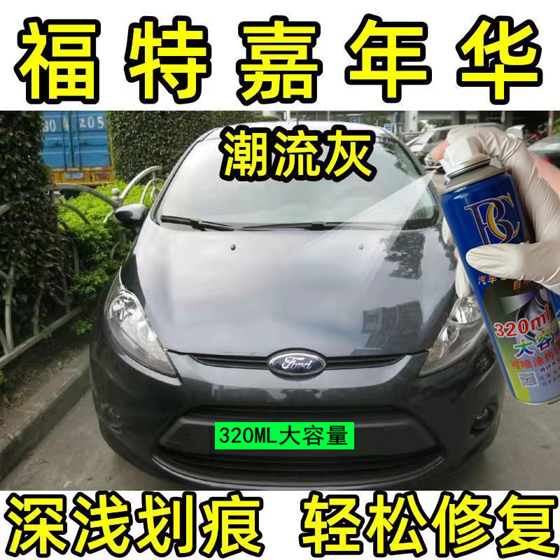 福特嘉年华潮流灰色汽车专用