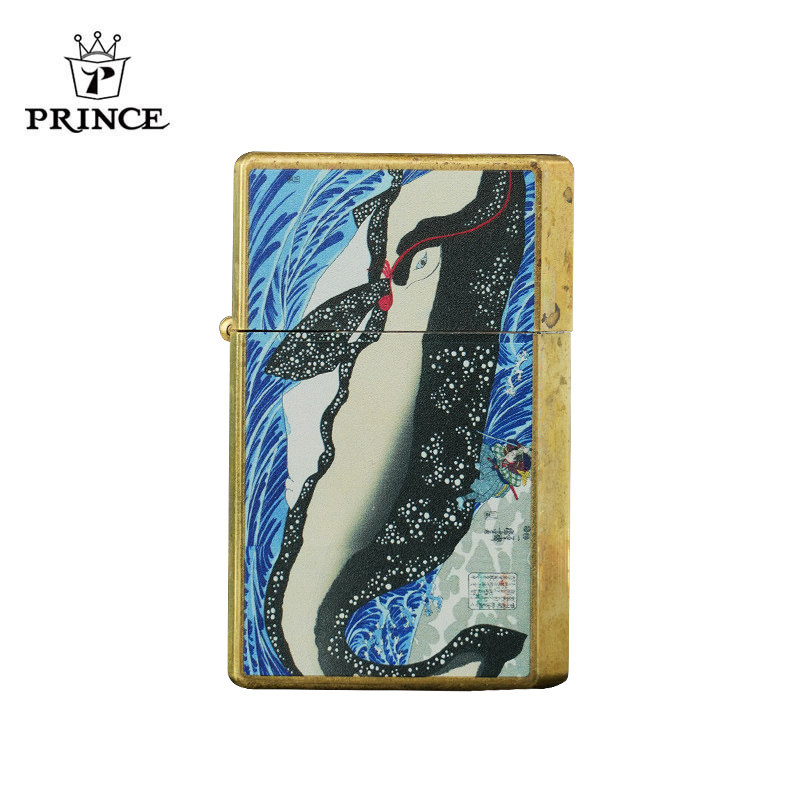 日本PRINCE王子新品煤油打火机