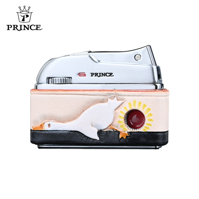 日本王子PRINCE好累鸭打工人解压气体打火机时尚创意送礼男女朋友