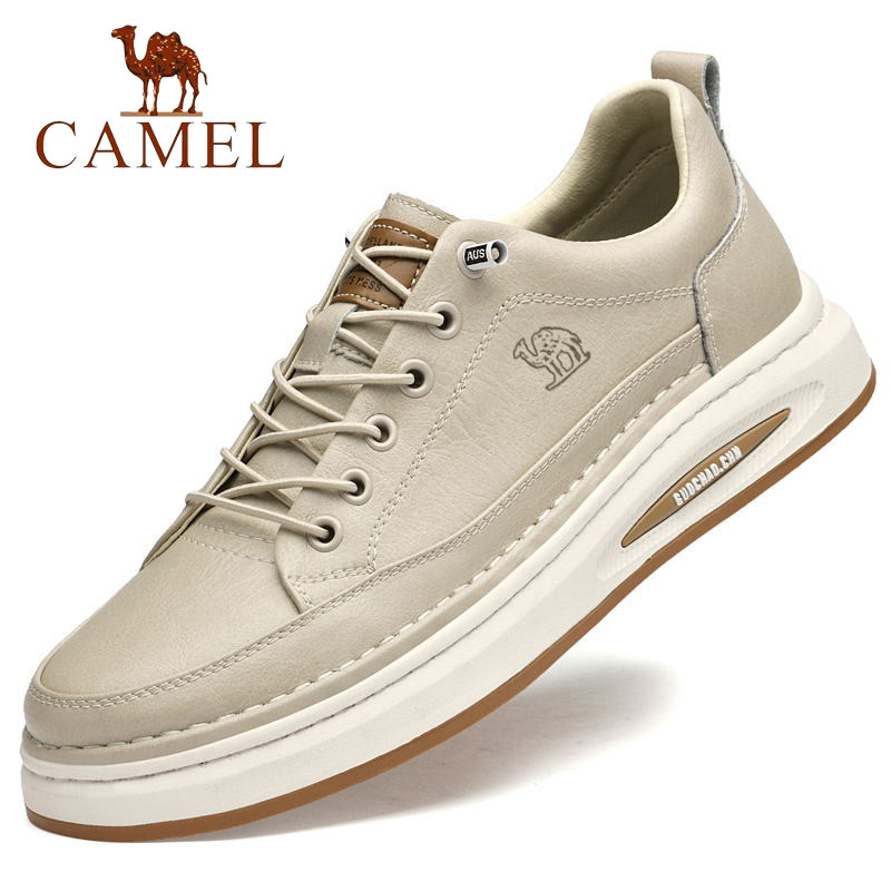 骆驼男鞋秋季百搭运动板鞋男士休闲皮鞋防滑板鞋加绒加厚潮鞋男,流行男鞋,休闲板鞋,淘宝优惠券,粉丝福利购,淘宝优惠卷