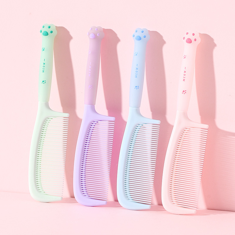梳子可爱高颜值梳头随身梳女士用