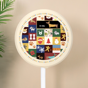 电风扇防尘罩家用客厅卧室落地扇布艺保护套2025新款半包电扇罩