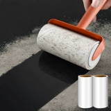 Липкий ролик с волосами -Торновая бумажная одежда, окунутая в ролику с артефактом для волос, высасывает пепел, снимите липкие волосы и замените