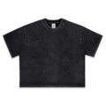 【Washed Black】Boxy Cropped Fit