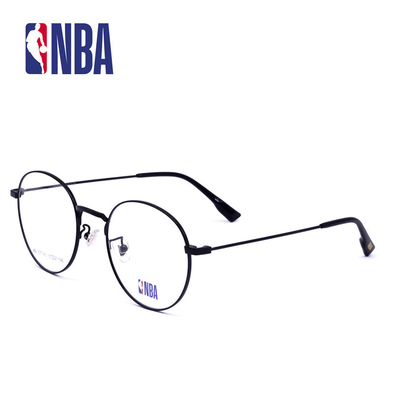 NBA3071 复古圆形文艺大框时尚流行近视眼镜框架男女潮款纯钛金属