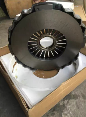 中国重汽T7H离合器压盘总430拉式大孔AZ9921160200重汽原厂配件