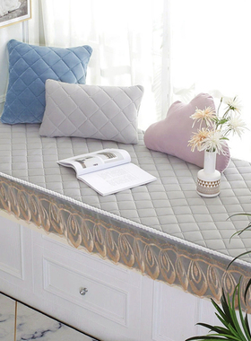 飘窗垫窗台垫四季通用轻奢防滑阳台垫子加厚可机洗窗户装饰毯