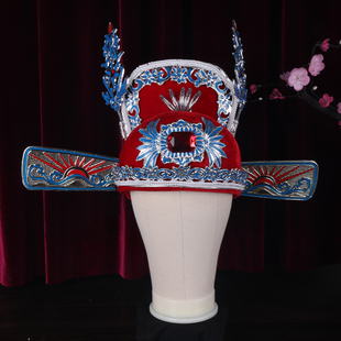 戏曲状元帽子 越剧女驸马改良纱帽黄梅戏古装官帽 中式婚礼新郎帽