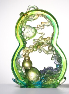 蝙蝠乔迁新居装饰摆件福禄寿