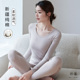 女士2026年纯棉秋冬季 修身 薄款 套装 保暖内衣 打底线衣线裤 秋衣秋裤