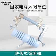 埃莫森RW12-12/200A跌落式熔断器10KV户外高压令克开关熔断器RW12
