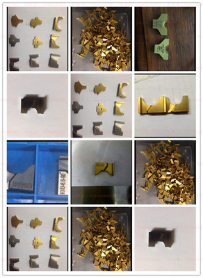 电极头帽刀头架盒双面修磨器刀片KTW12非标修磨刀片定制厂家直销